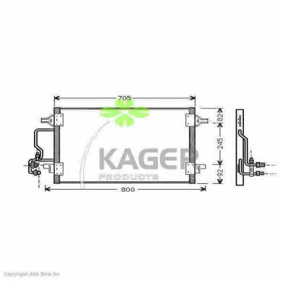Kager 94-5010 Cooler Module 945010