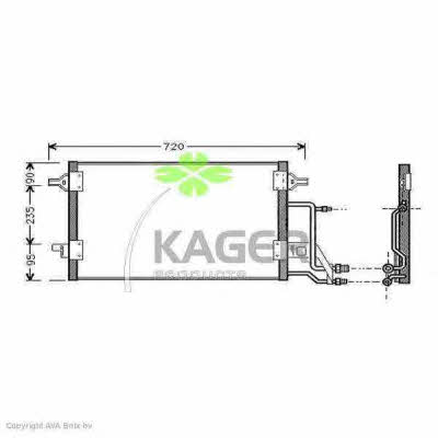 Kager 94-5011 Cooler Module 945011