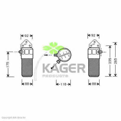 Kager 94-5016 Dryer, air conditioner 945016