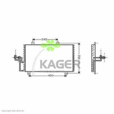 Kager 94-5024 Cooler Module 945024