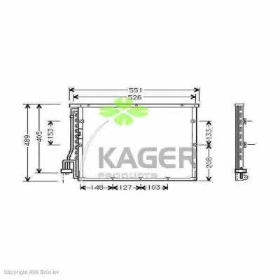 Kager 94-5040 Cooler Module 945040