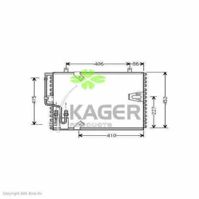 Kager 94-5042 Cooler Module 945042