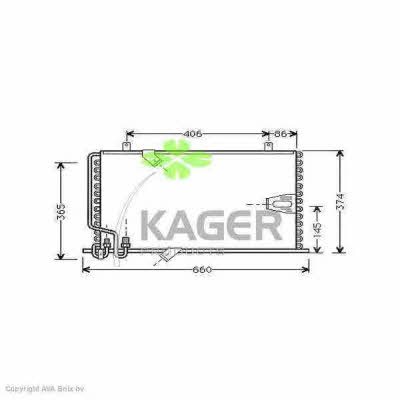 Kager 94-5043 Cooler Module 945043