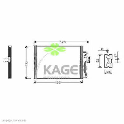 Kager 94-5044 Cooler Module 945044