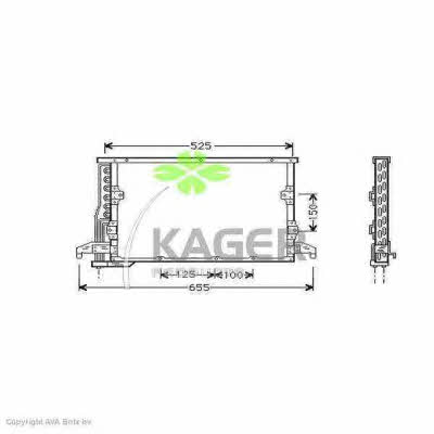 Kager 94-5045 Cooler Module 945045