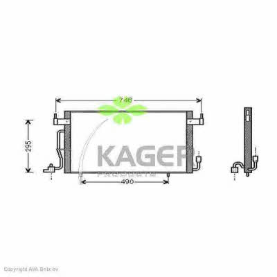 Kager 94-5066 Cooler Module 945066