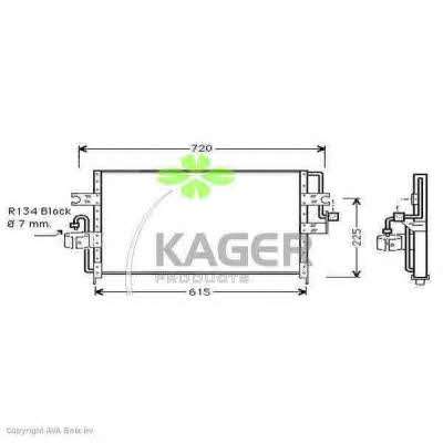 Kager 94-5081 Cooler Module 945081
