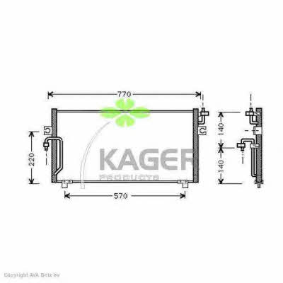 Kager 94-5083 Cooler Module 945083