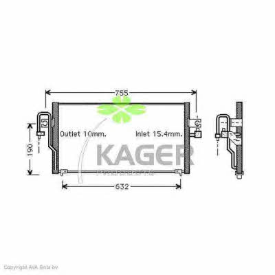 Kager 94-5084 Cooler Module 945084