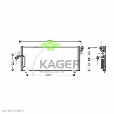 Kager 94-5085 Cooler Module 945085
