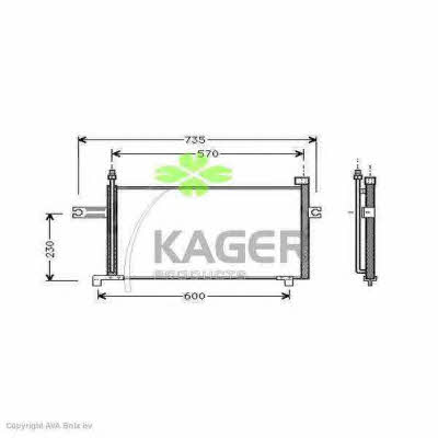 Kager 94-5086 Cooler Module 945086