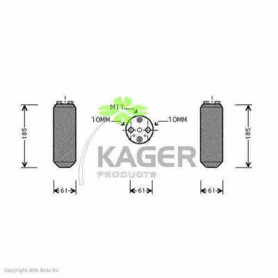 Kager 94-5095 Dryer, air conditioner 945095