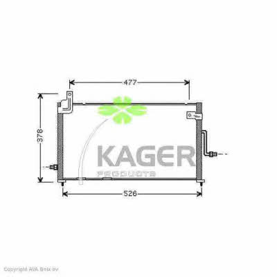 Kager 94-5102 Cooler Module 945102