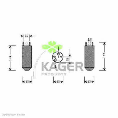 Kager 94-5105 Dryer, air conditioner 945105