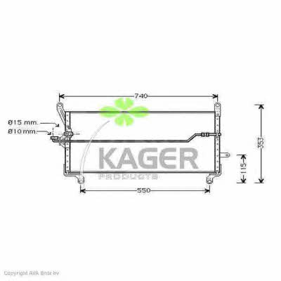 Kager 94-5134 Cooler Module 945134