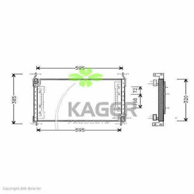 Kager 94-5136 Cooler Module 945136