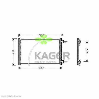 Kager 94-5143 Cooler Module 945143