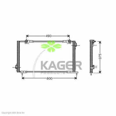 Kager 94-5166 Cooler Module 945166