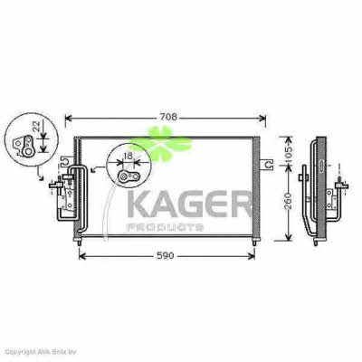 Kager 94-5175 Cooler Module 945175