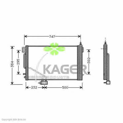 Kager 94-5198 Cooler Module 945198