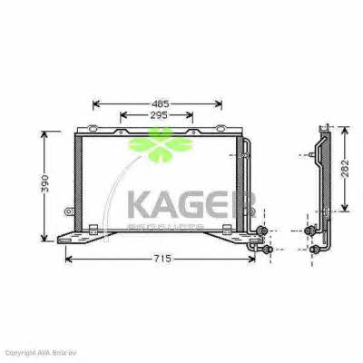 Kager 94-5207 Cooler Module 945207