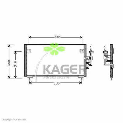 Kager 94-5231 Cooler Module 945231