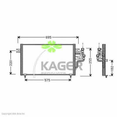 Kager 94-5232 Cooler Module 945232