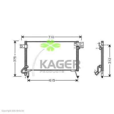 Kager 94-5233 Cooler Module 945233