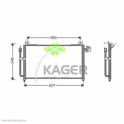 Kager 94-5244 Cooler Module 945244