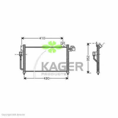 Kager 94-5246 Cooler Module 945246