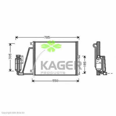 Kager 94-5261 Cooler Module 945261