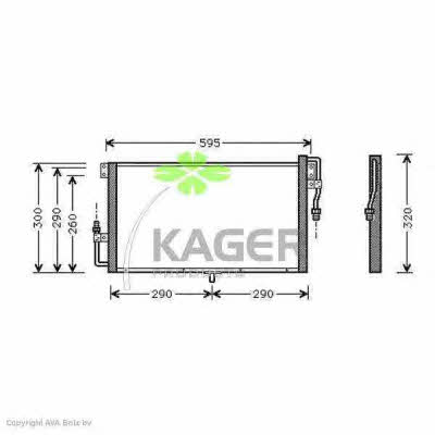 Kager 94-5262 Cooler Module 945262