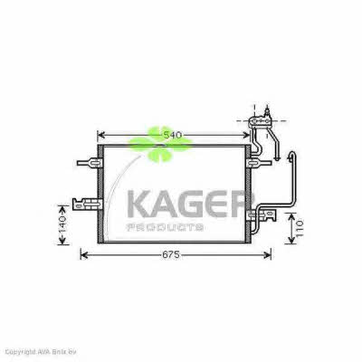 Kager 94-5271 Cooler Module 945271