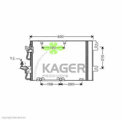 Kager 94-5273 Cooler Module 945273