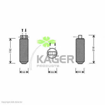 Kager 94-5282 Dryer, air conditioner 945282