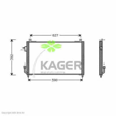 Kager 94-5293 Cooler Module 945293