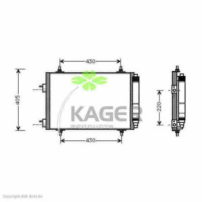 Kager 94-5295 Cooler Module 945295