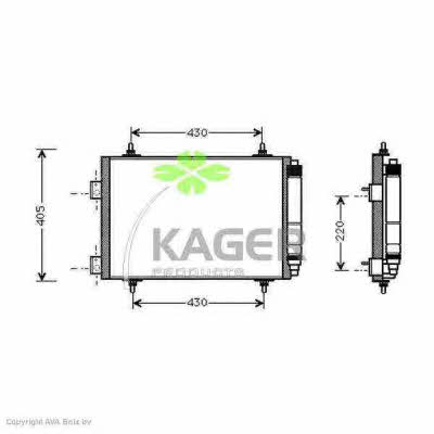 Kager 94-5296 Cooler Module 945296