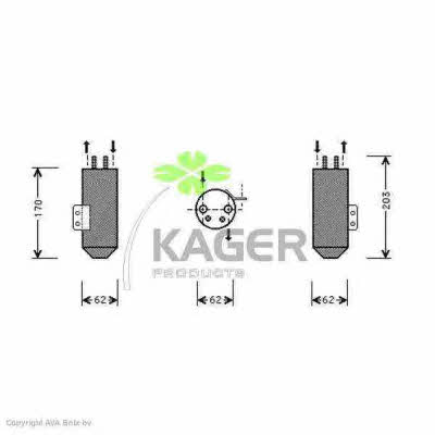 Kager 94-5298 Dryer, air conditioner 945298
