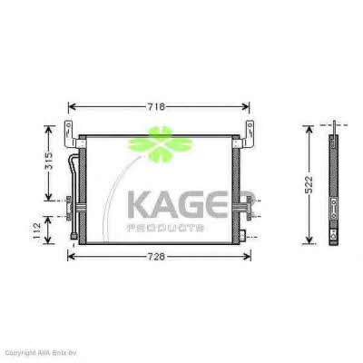 Kager 94-5307 Cooler Module 945307