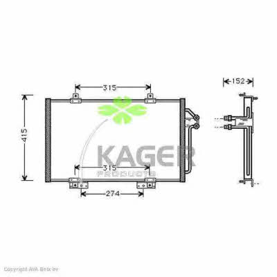 Kager 94-5309 Cooler Module 945309