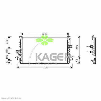 Kager 94-5348 Cooler Module 945348
