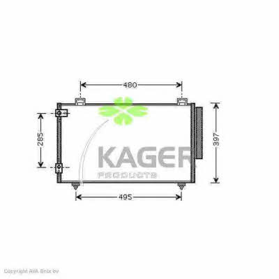 Kager 94-5355 Cooler Module 945355