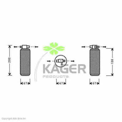 Kager 94-5369 Dryer, air conditioner 945369