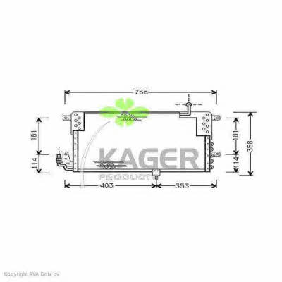 Kager 94-5390 Cooler Module 945390