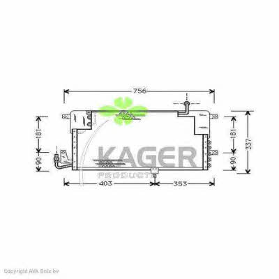 Kager 94-5391 Cooler Module 945391