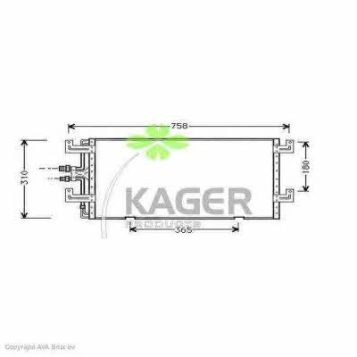 Kager 94-5394 Cooler Module 945394