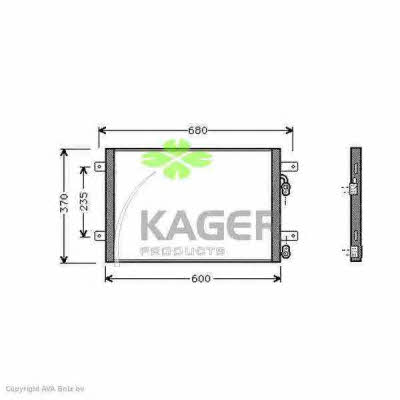 Kager 94-5396 Cooler Module 945396