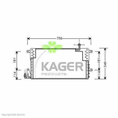 Kager 94-5397 Cooler Module 945397