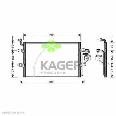 Kager 94-5401 Cooler Module 945401